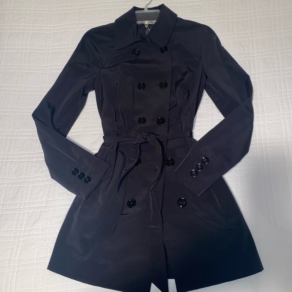 A|X Armani Exchange trench coat.
